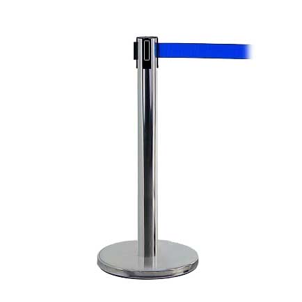 Διαχωριστικό κολωνάκι ασημί...